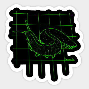 Velvet worm Sticker